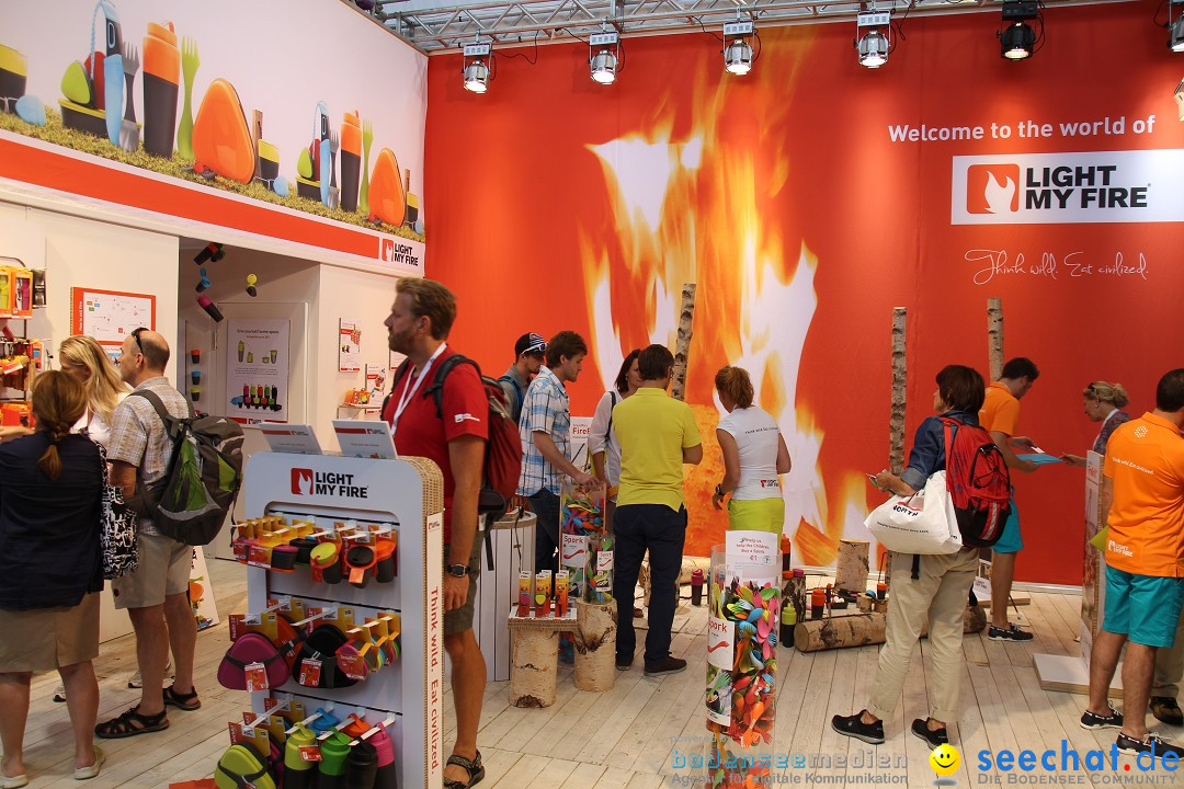 OutDoor Messe: Friedrichshafen am Bodensee, 12.07.2013