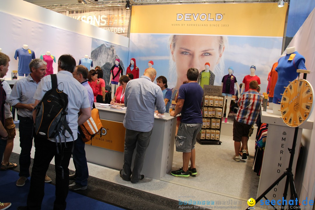 OutDoor Messe: Friedrichshafen am Bodensee, 12.07.2013