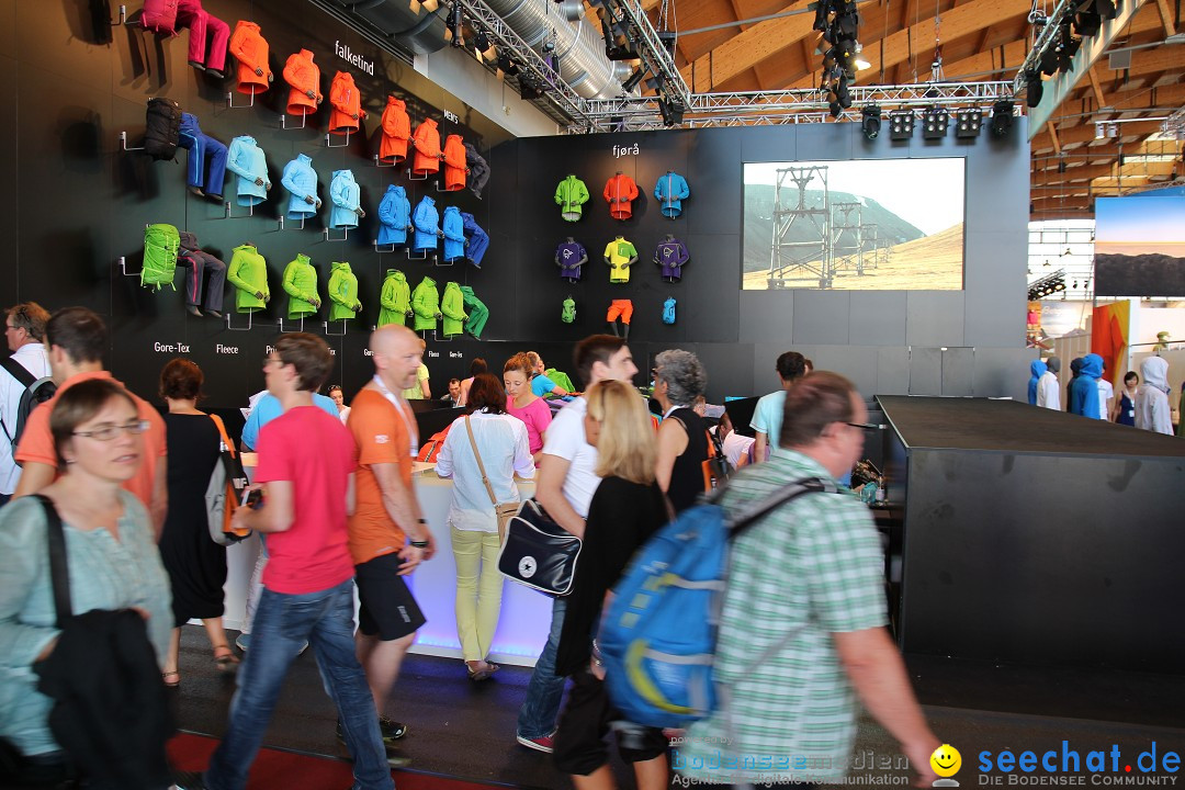 OutDoor Messe: Friedrichshafen am Bodensee, 12.07.2013