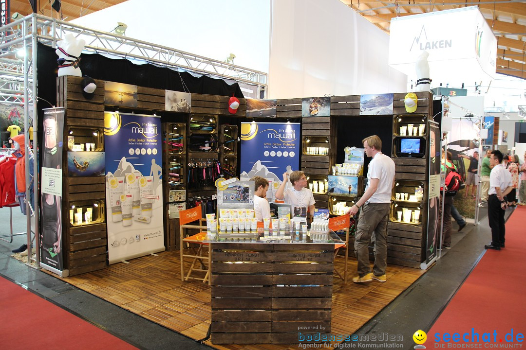 OutDoor Messe: Friedrichshafen am Bodensee, 12.07.2013