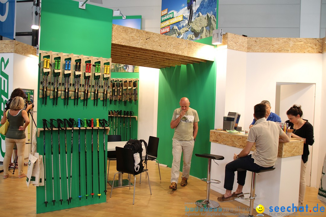 OutDoor Messe: Friedrichshafen am Bodensee, 12.07.2013