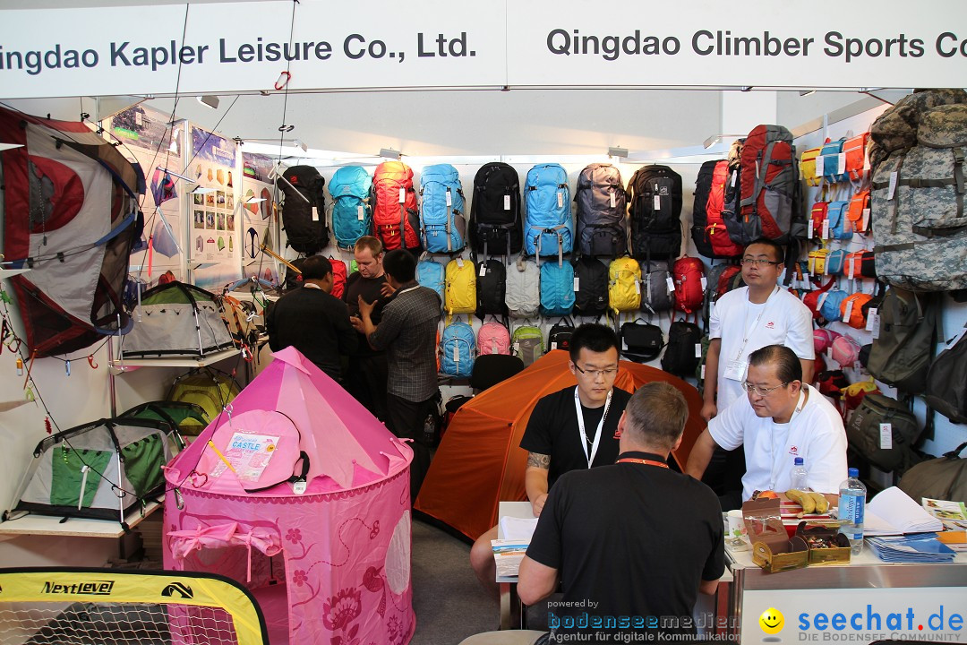 OutDoor Messe: Friedrichshafen am Bodensee, 12.07.2013