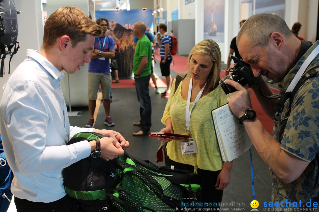 OutDoor Messe: Friedrichshafen am Bodensee, 12.07.2013