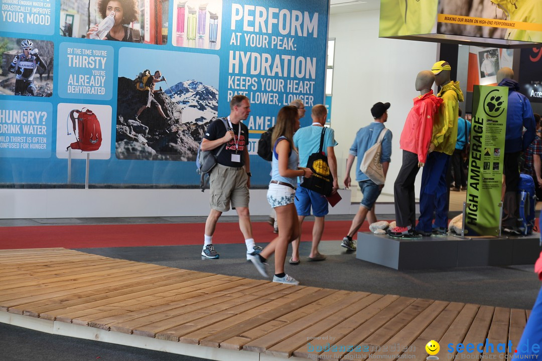 OutDoor Messe: Friedrichshafen am Bodensee, 12.07.2013