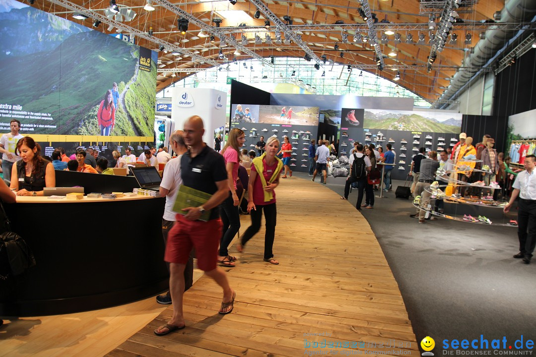 OutDoor Messe: Friedrichshafen am Bodensee, 12.07.2013