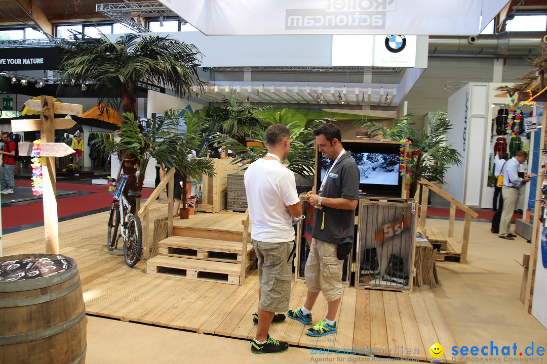 OutDoor Messe: Friedrichshafen am Bodensee, 12.07.2013