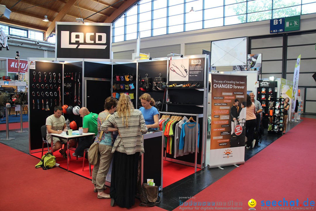 OutDoor Messe: Friedrichshafen am Bodensee, 12.07.2013