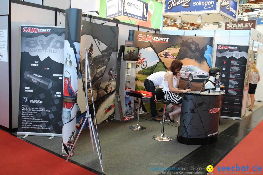 OutDoor Messe: Friedrichshafen am Bodensee, 12.07.2013