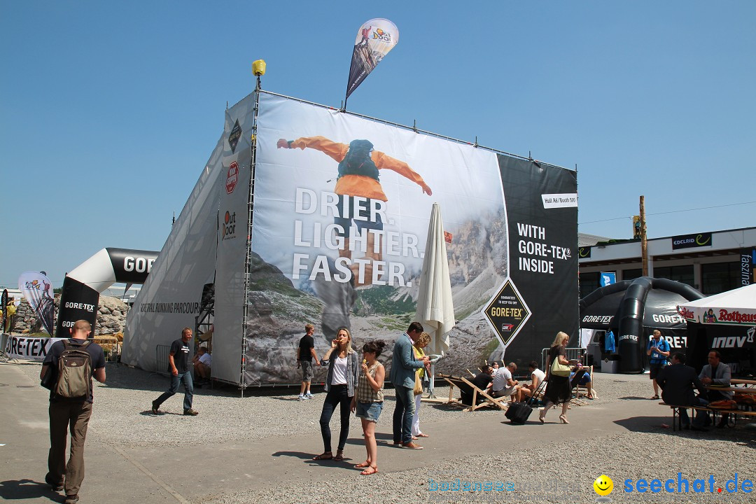 OutDoor Messe: Friedrichshafen am Bodensee, 12.07.2013