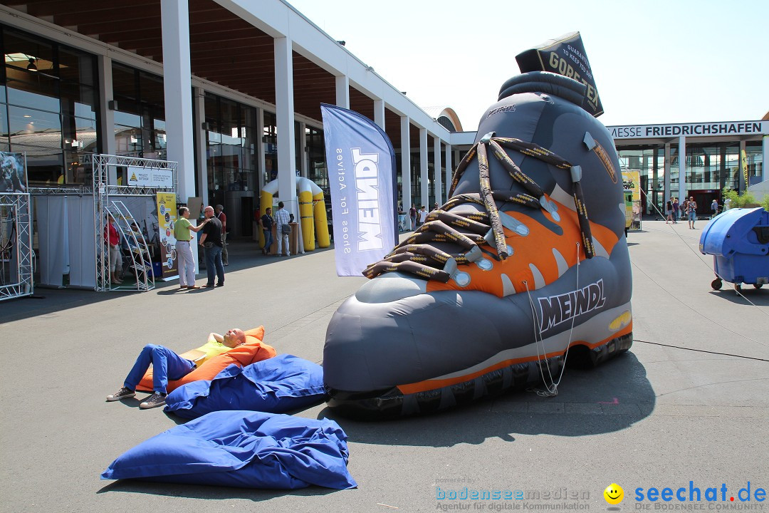 OutDoor Messe: Friedrichshafen am Bodensee, 12.07.2013