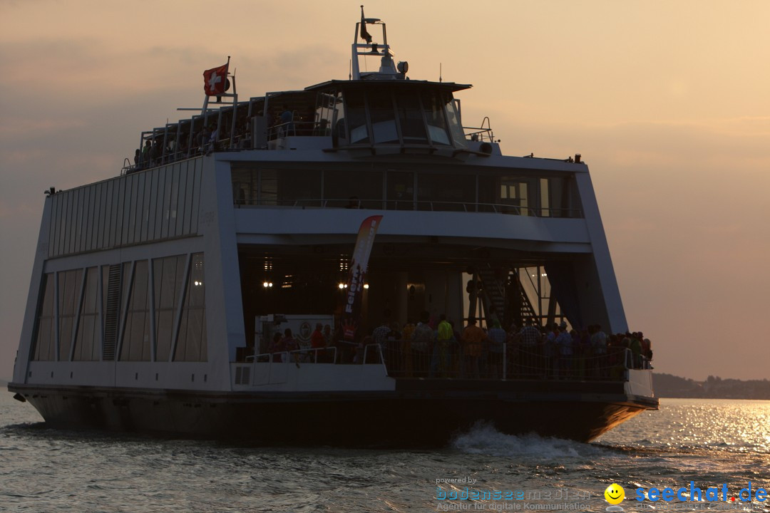 Schlagerboot XXL Papis Pumpels, Friedrichshafen am Bodensee, 13.07.2013