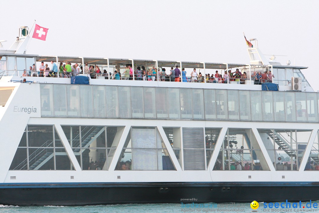 Schlagerboot XXL Papis Pumpels, Friedrichshafen am Bodensee, 13.07.2013