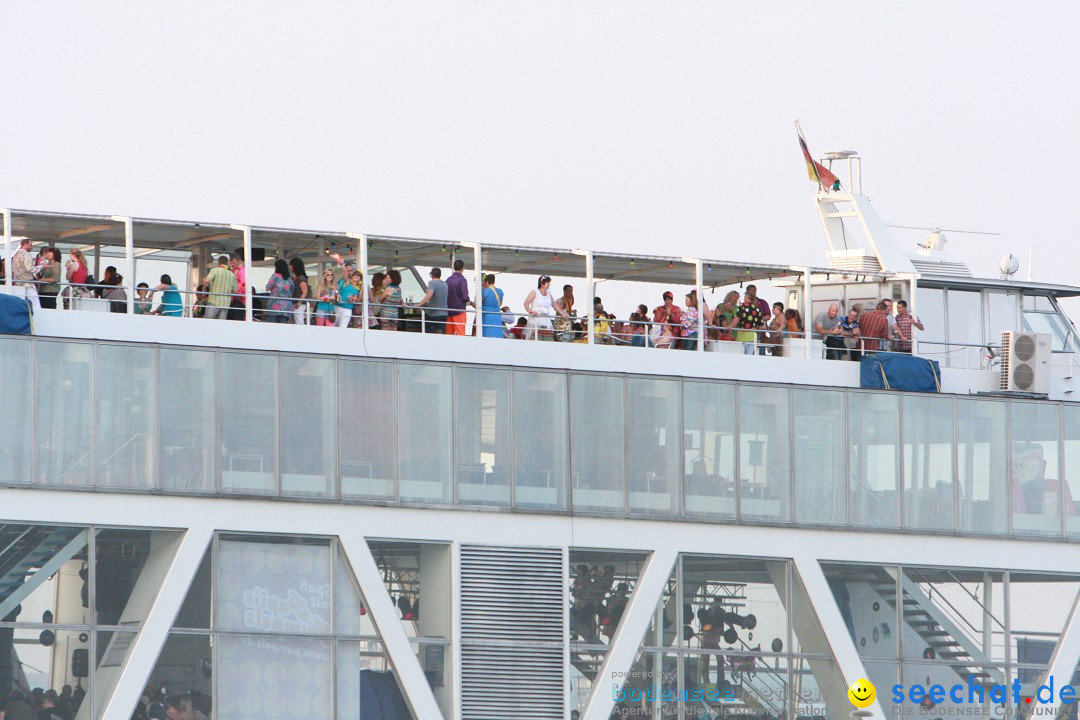 Schlagerboot XXL Papis Pumpels, Friedrichshafen am Bodensee, 13.07.2013