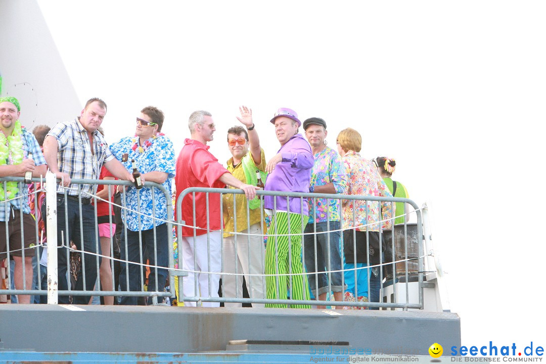 Schlagerboot XXL Papis Pumpels, Friedrichshafen am Bodensee, 13.07.2013