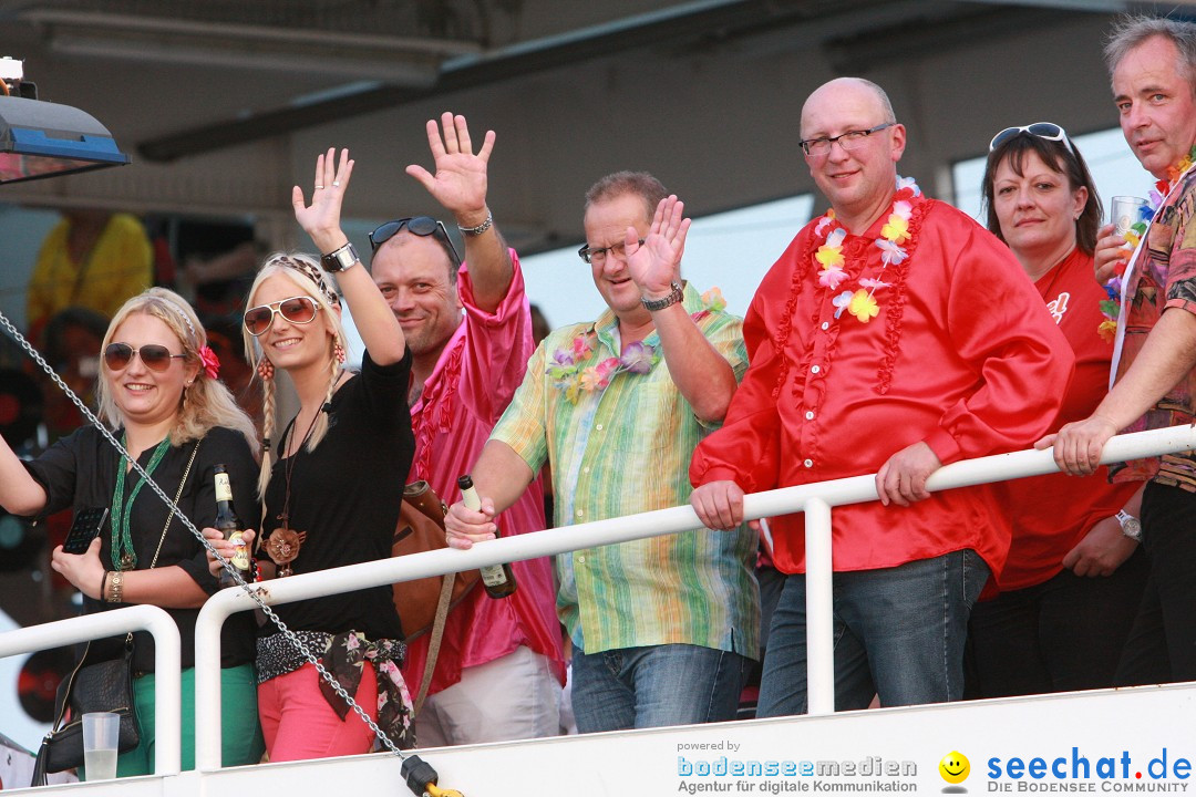 Schlagerboot XXL Papis Pumpels, Friedrichshafen am Bodensee, 13.07.2013