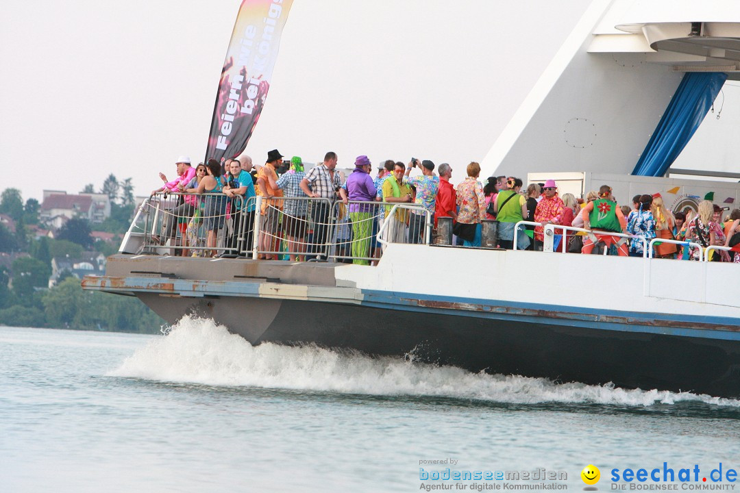 Schlagerboot XXL Papis Pumpels, Friedrichshafen am Bodensee, 13.07.2013