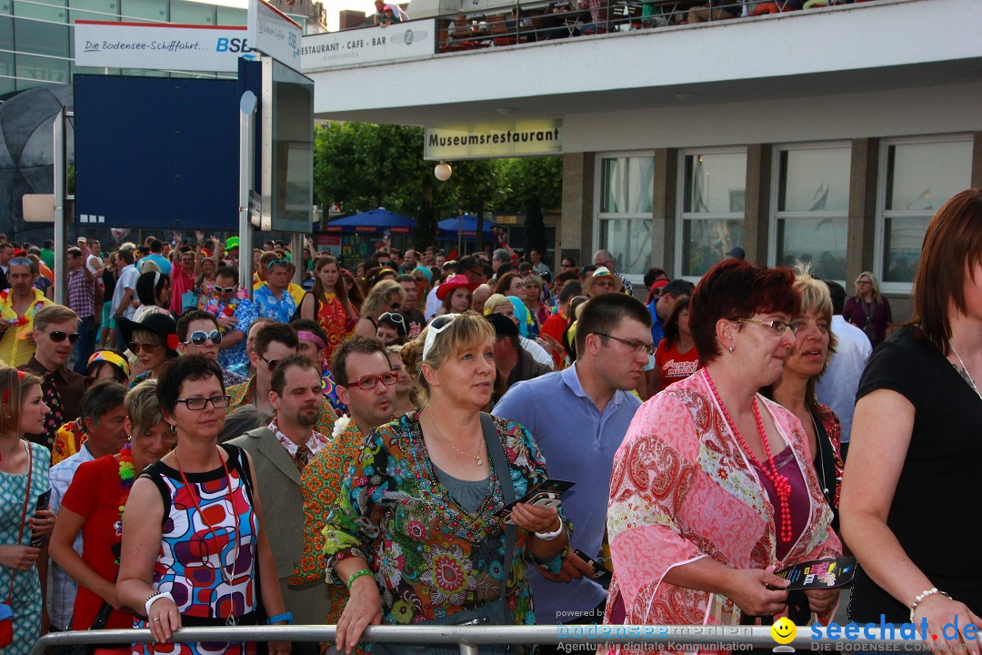 Schlagerboot XXL Papis Pumpels, Friedrichshafen am Bodensee, 13.07.2013