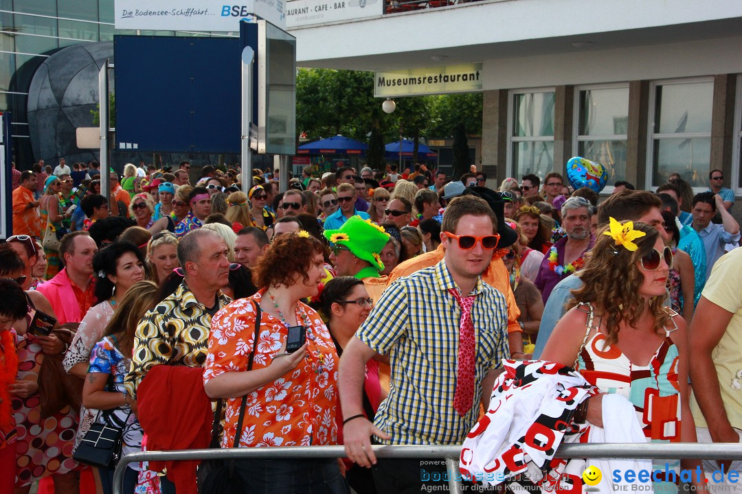 Schlagerboot XXL Papis Pumpels, Friedrichshafen am Bodensee, 13.07.2013