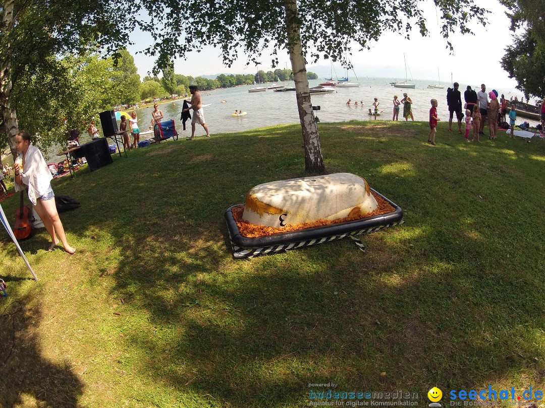 Badewannenrennen, Wasserburg am Bodensee, 13.07.2013