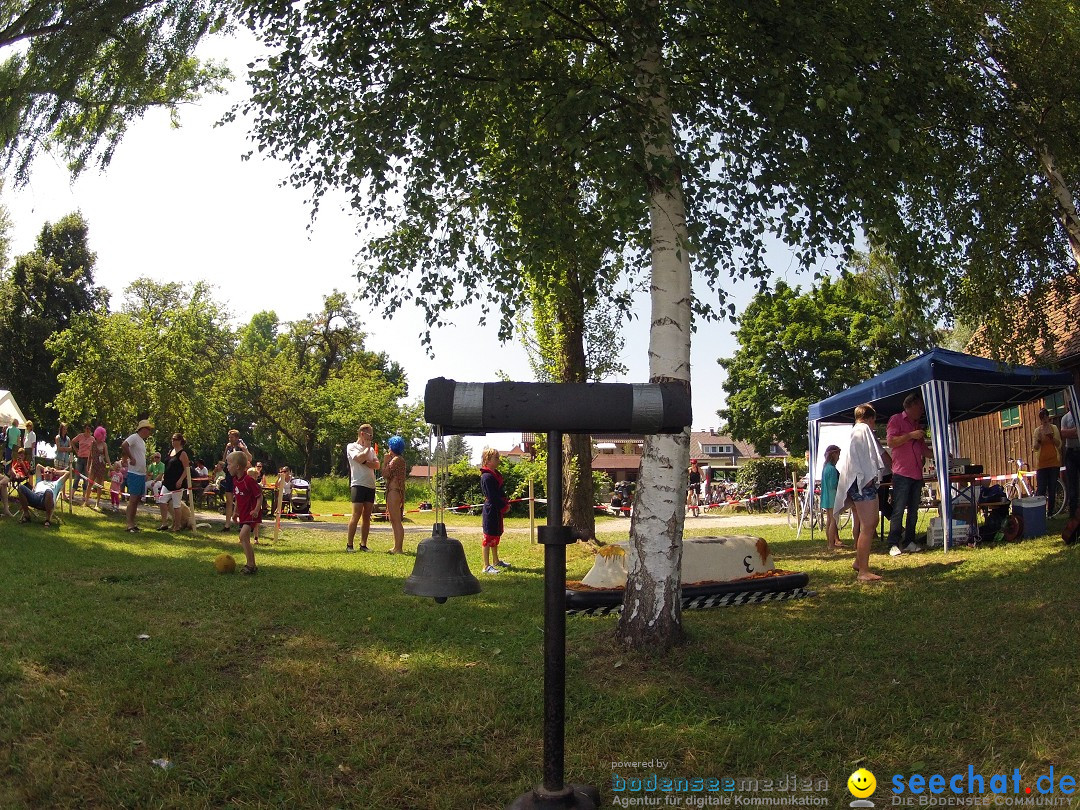 Badewannenrennen, Wasserburg am Bodensee, 13.07.2013