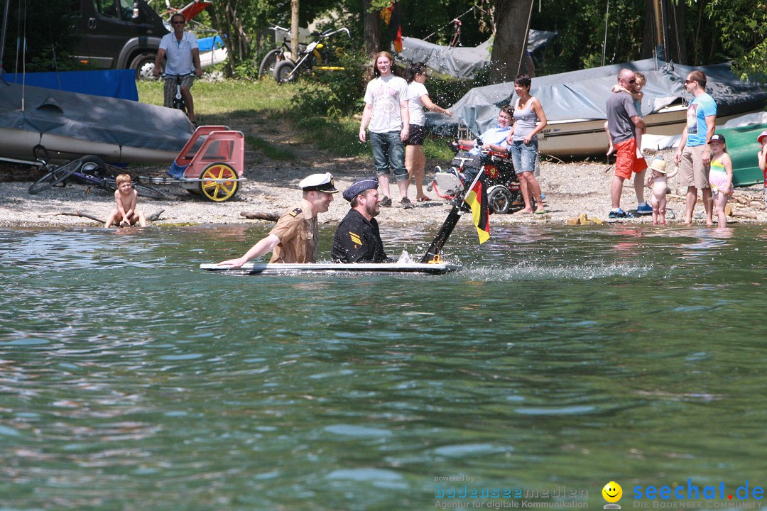 Badewannenrennen, Wasserburg am Bodensee, 13.07.2013