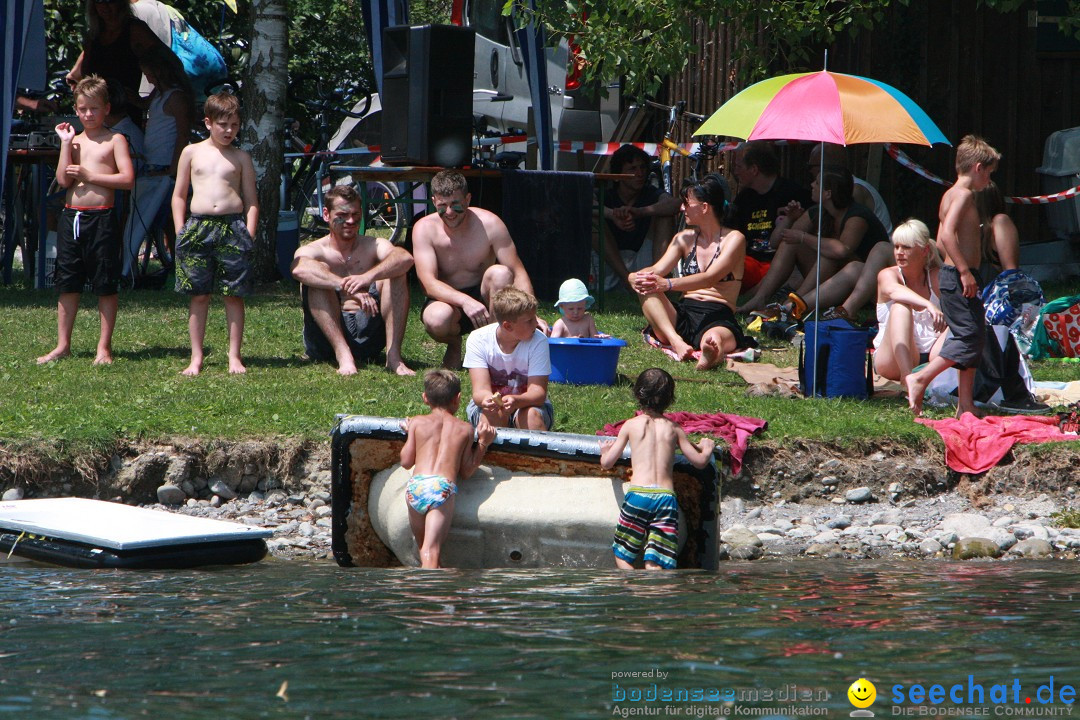 Badewannenrennen, Wasserburg am Bodensee, 13.07.2013