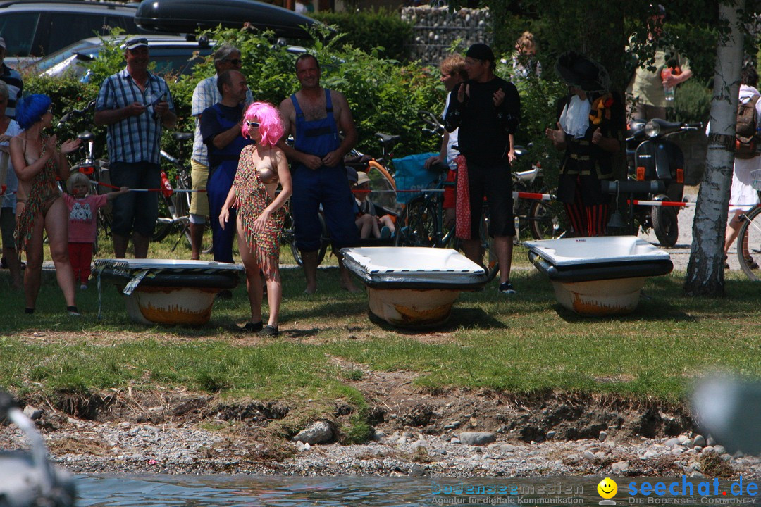 Badewannenrennen, Wasserburg am Bodensee, 13.07.2013