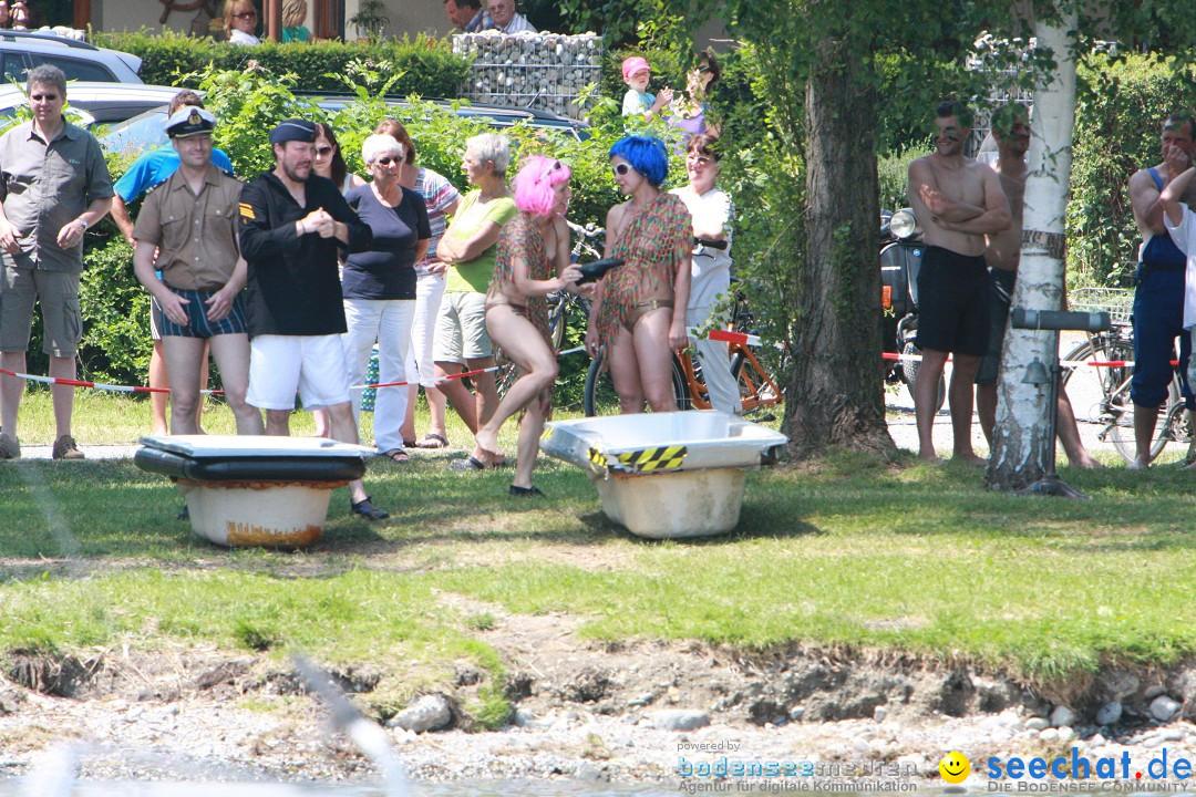 Badewannenrennen, Wasserburg am Bodensee, 13.07.2013