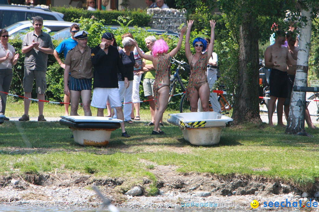 Badewannenrennen, Wasserburg am Bodensee, 13.07.2013