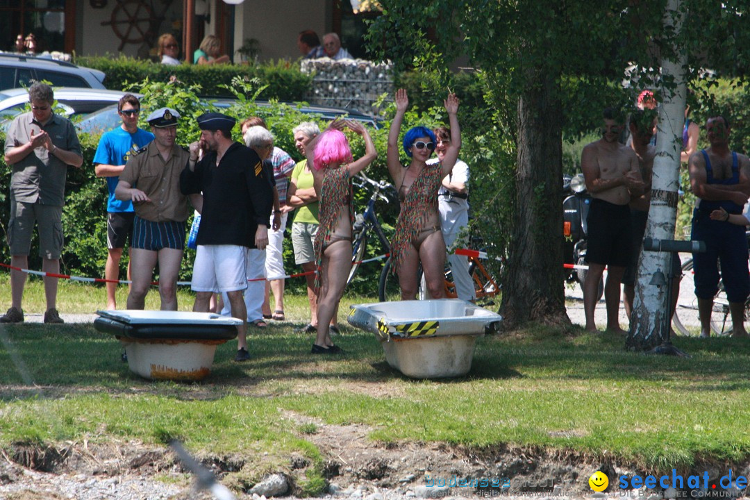 Badewannenrennen, Wasserburg am Bodensee, 13.07.2013