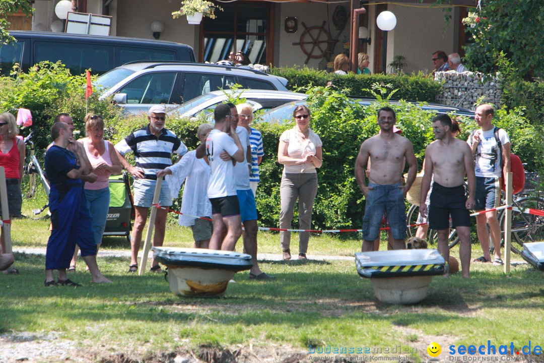 Badewannenrennen, Wasserburg am Bodensee, 13.07.2013