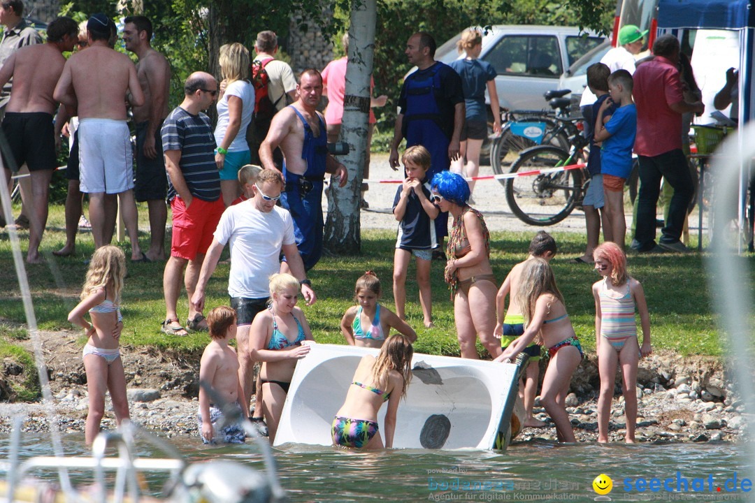 Badewannenrennen, Wasserburg am Bodensee, 13.07.2013