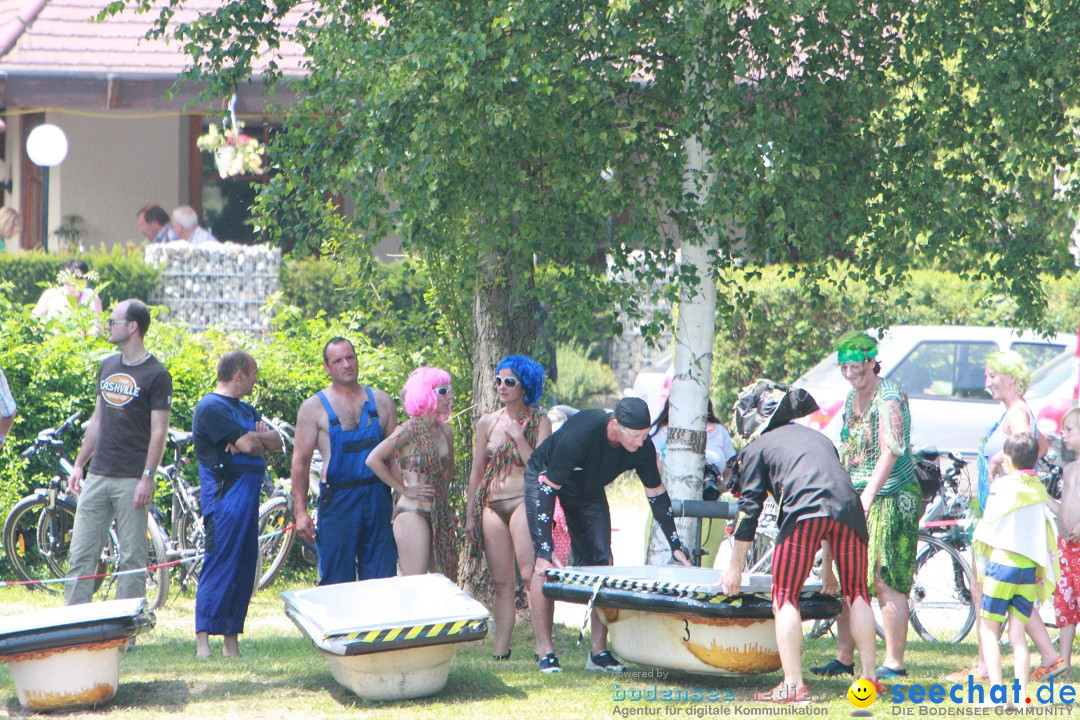 Badewannenrennen, Wasserburg am Bodensee, 13.07.2013