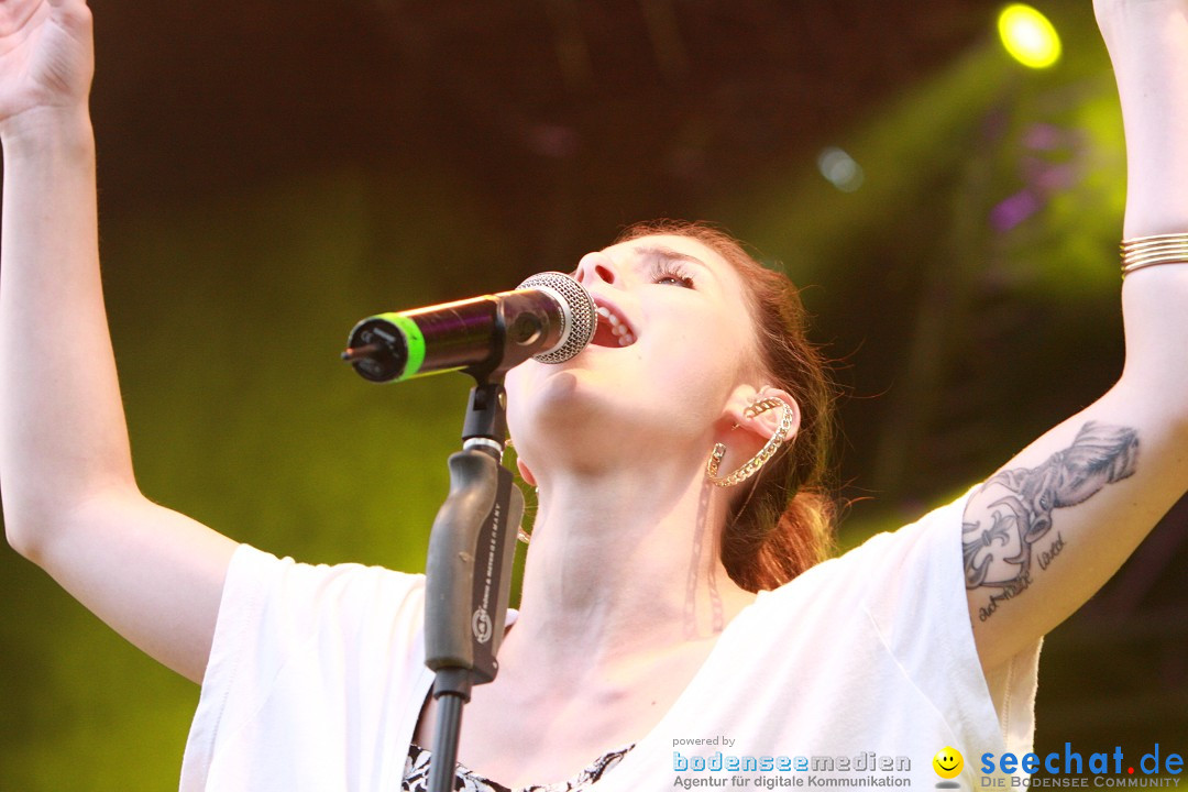 Lena + Glasperlenspiel am Hohentwielfestival: Singen, 18.07.2013