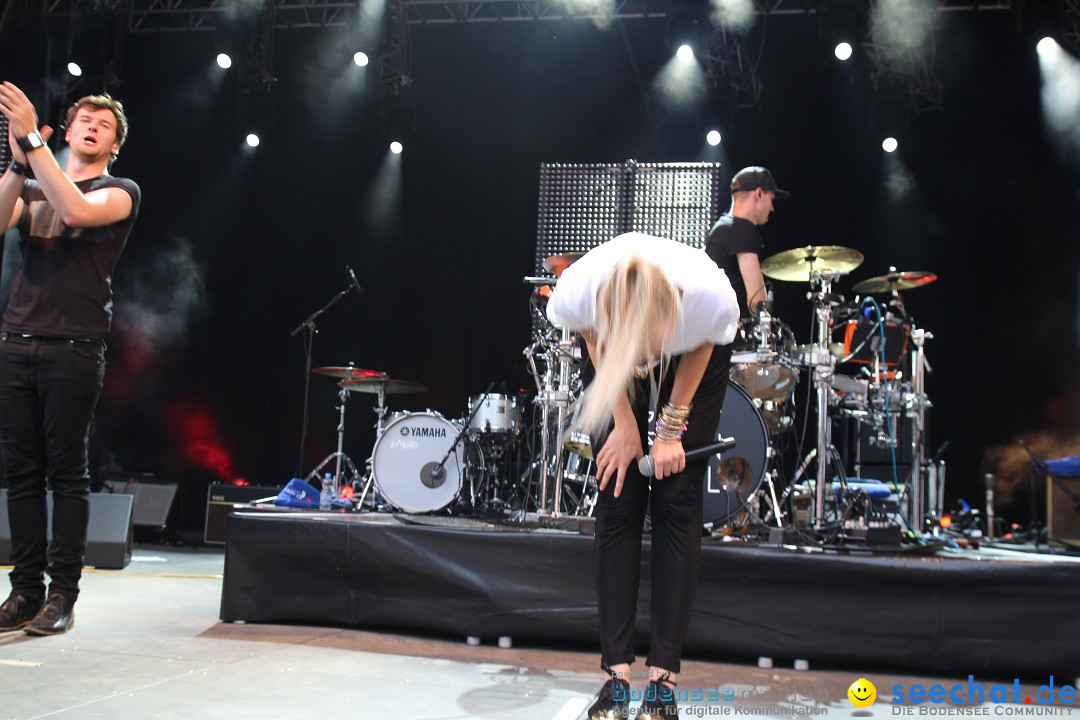 Lena + Glasperlenspiel am Hohentwielfestival: Singen, 18.07.2013