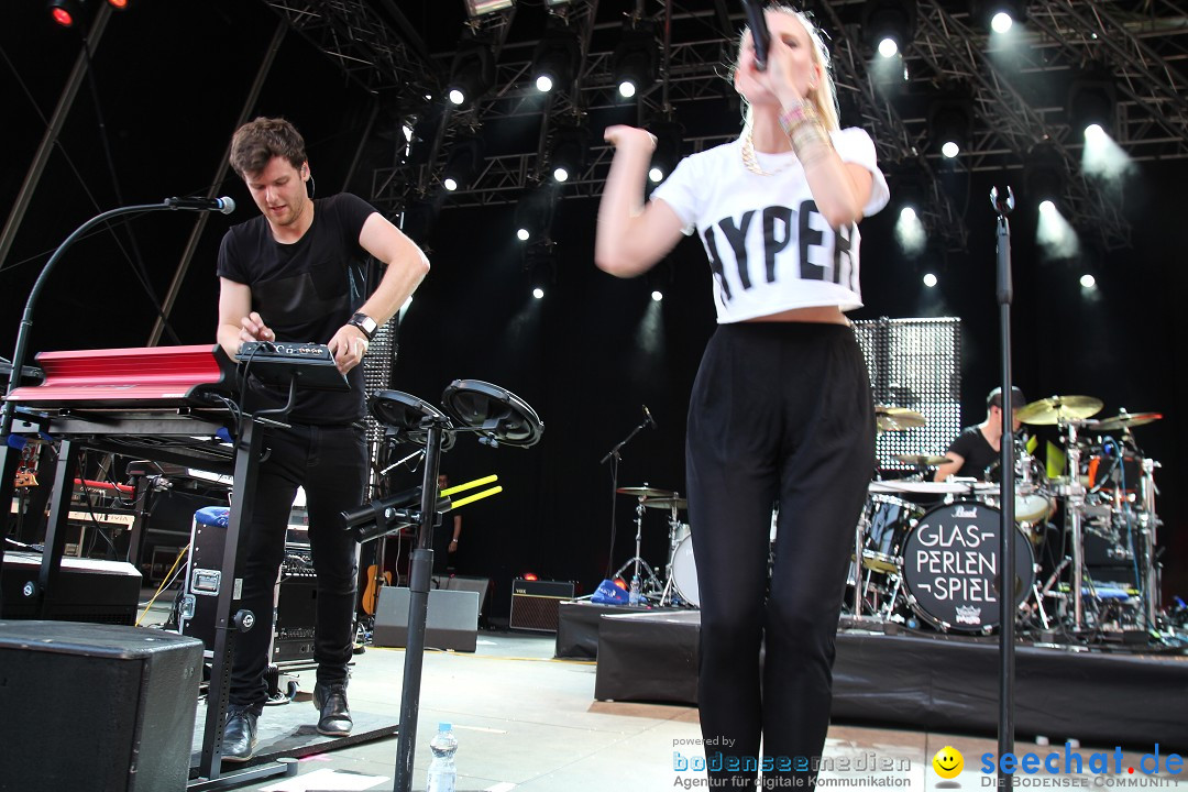 Lena + Glasperlenspiel am Hohentwielfestival: Singen, 18.07.2013