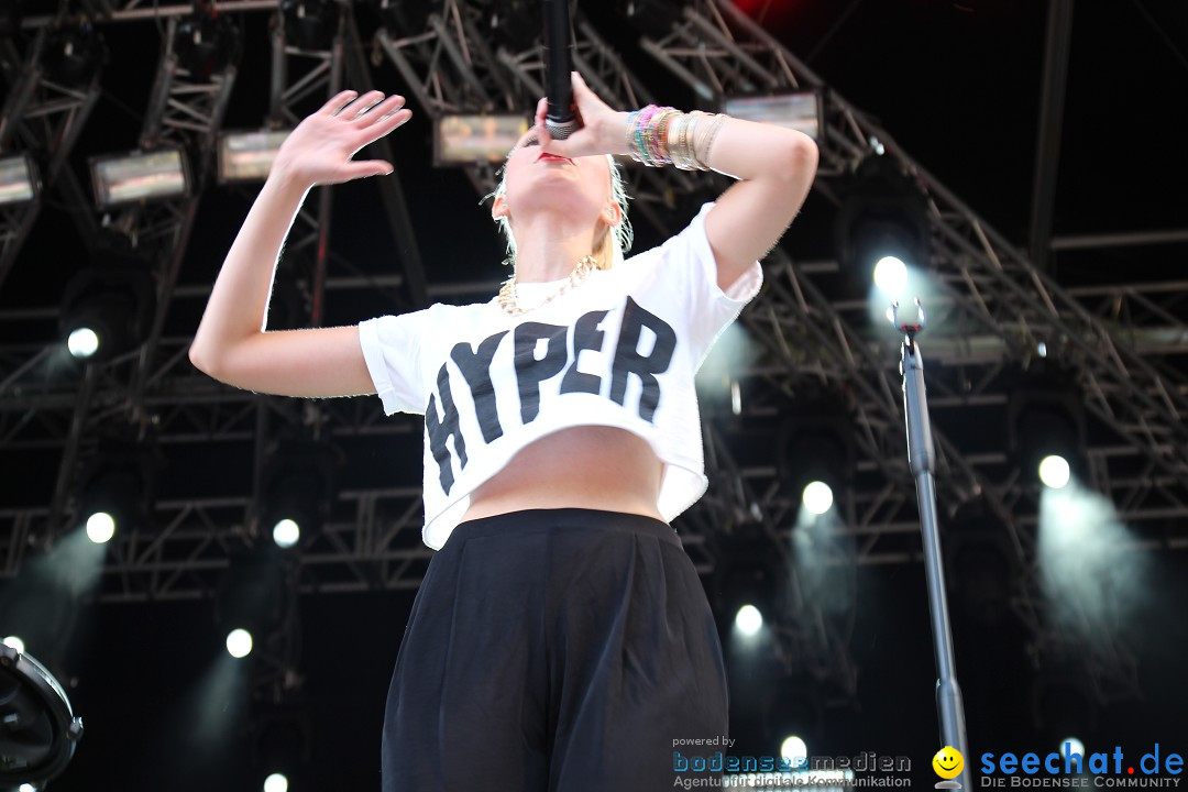 Lena + Glasperlenspiel am Hohentwielfestival: Singen, 18.07.2013