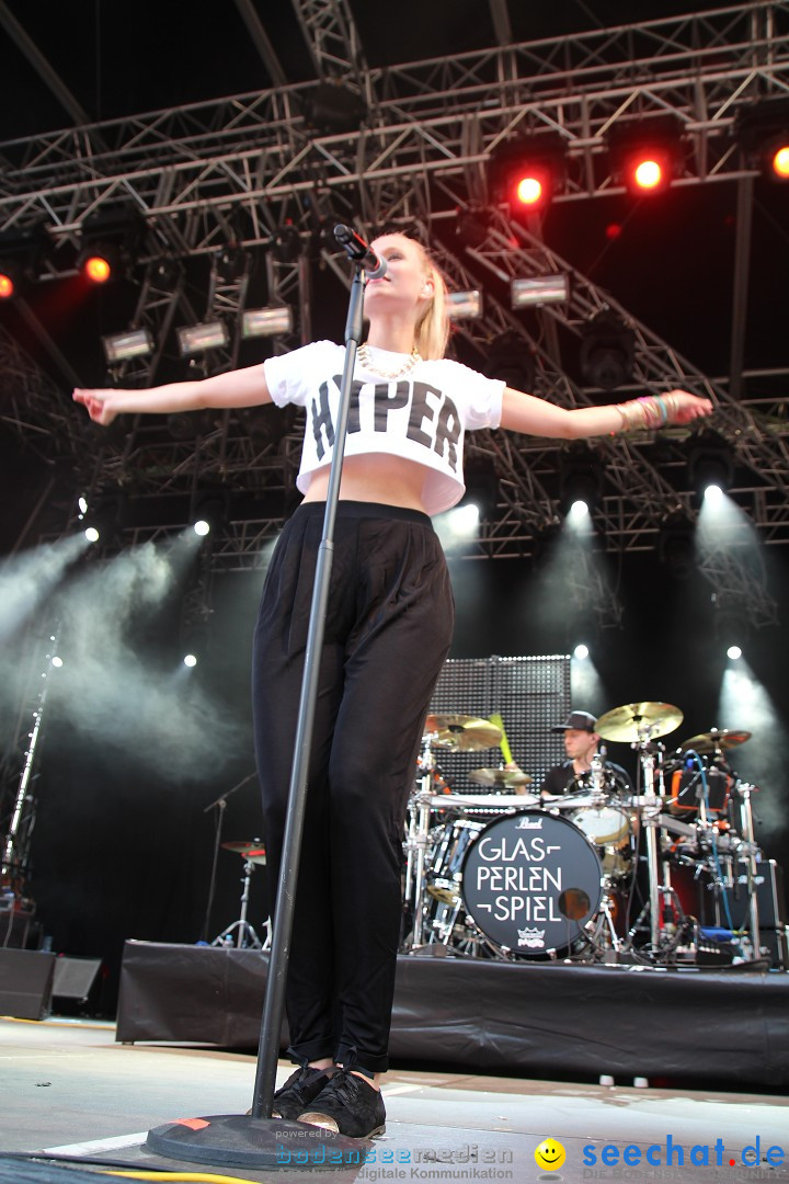 Lena + Glasperlenspiel am Hohentwielfestival: Singen, 18.07.2013