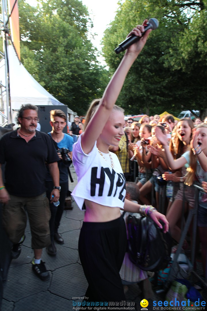 Lena + Glasperlenspiel am Hohentwielfestival: Singen, 18.07.2013