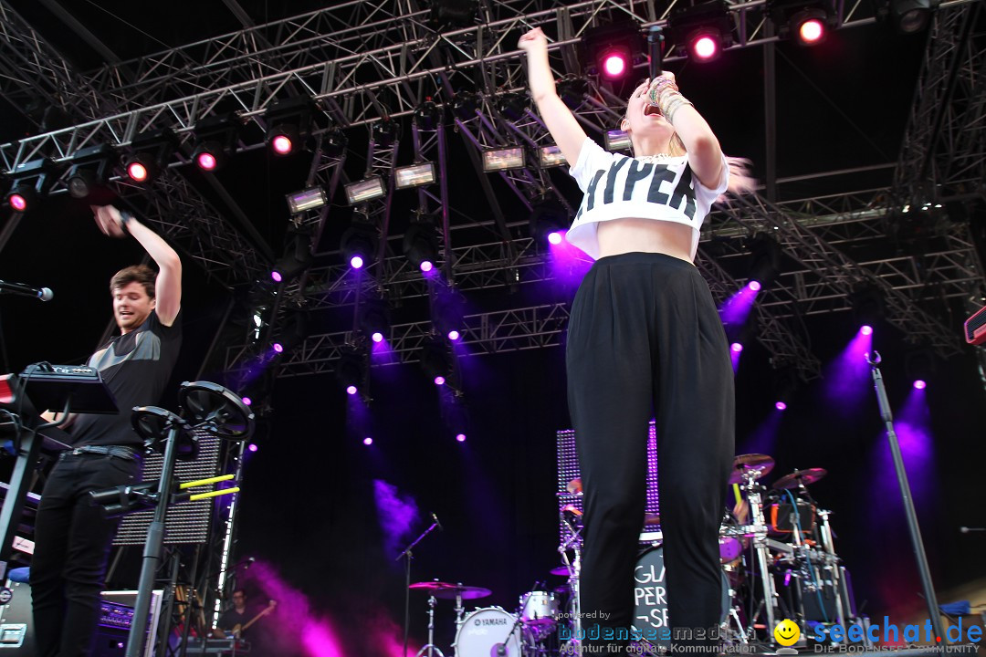 Lena + Glasperlenspiel am Hohentwielfestival: Singen, 18.07.2013