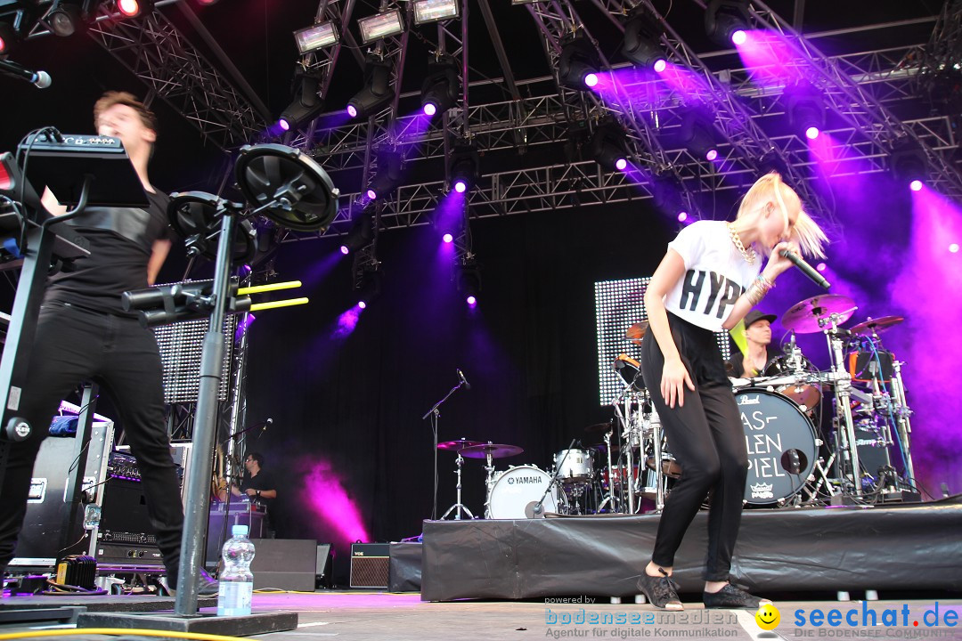 Lena + Glasperlenspiel am Hohentwielfestival: Singen, 18.07.2013