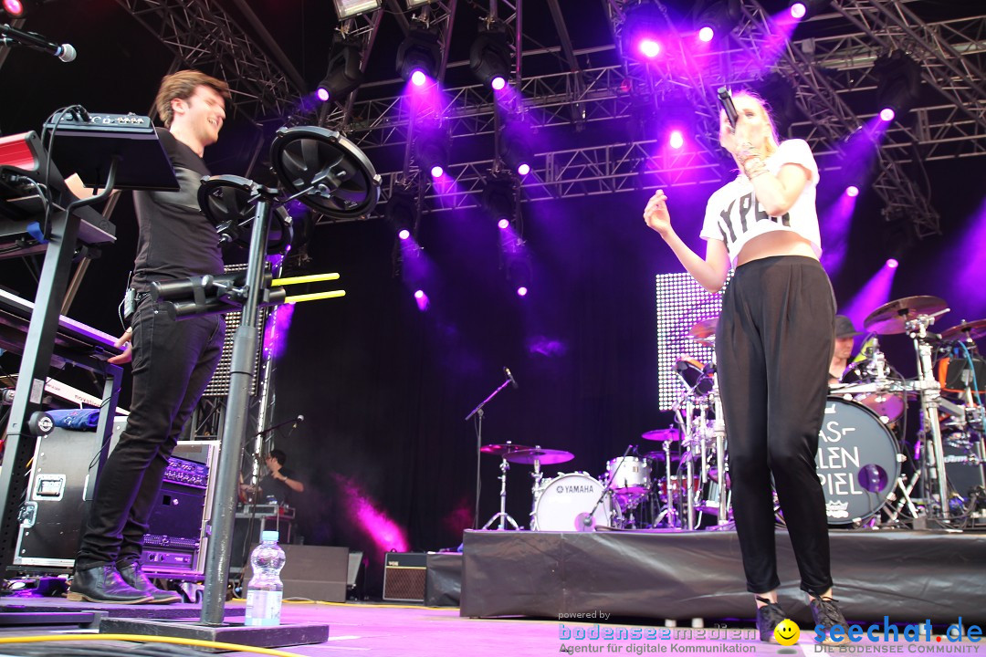 Lena + Glasperlenspiel am Hohentwielfestival: Singen, 18.07.2013