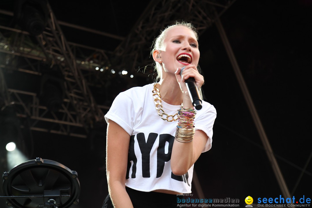 Lena + Glasperlenspiel am Hohentwielfestival: Singen, 18.07.2013