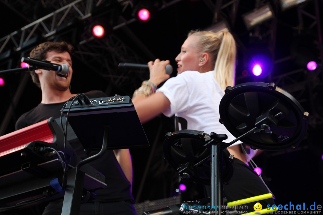 Lena + Glasperlenspiel am Hohentwielfestival: Singen, 18.07.2013