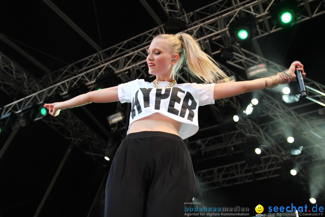 Lena + Glasperlenspiel am Hohentwielfestival: Singen, 18.07.2013