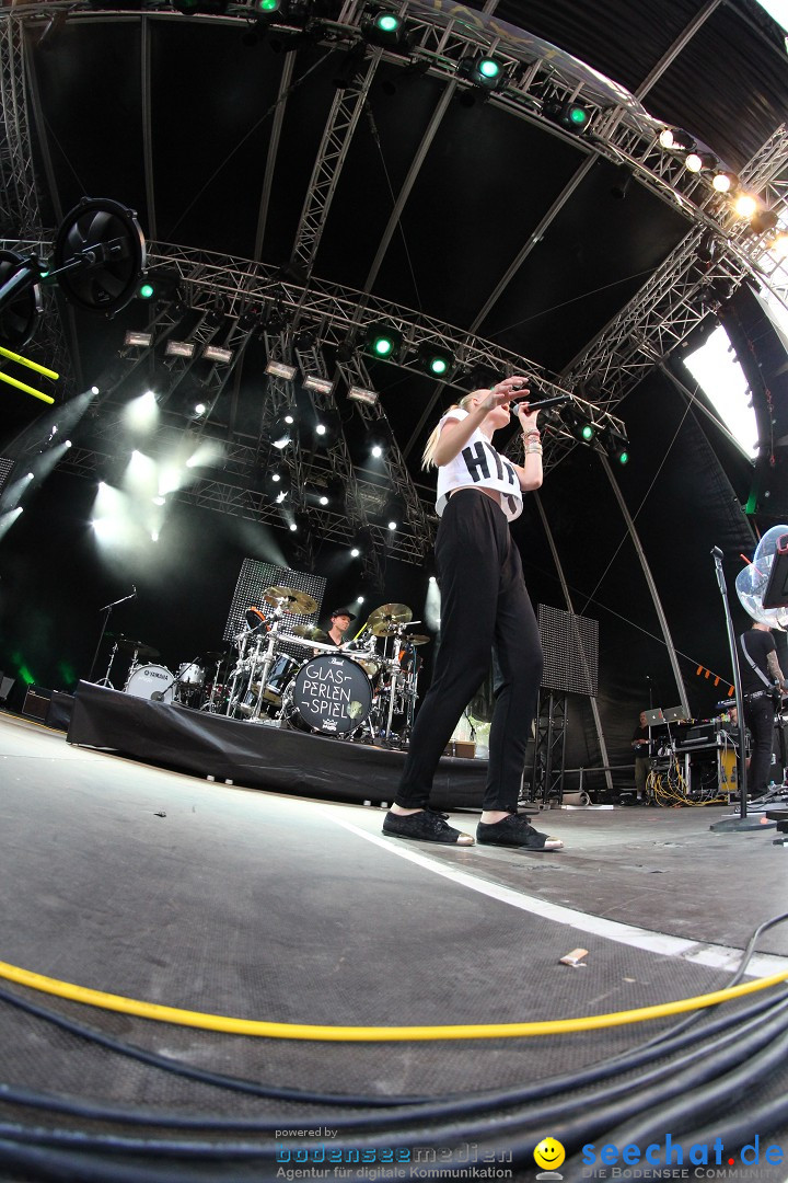 Lena + Glasperlenspiel am Hohentwielfestival: Singen, 18.07.2013