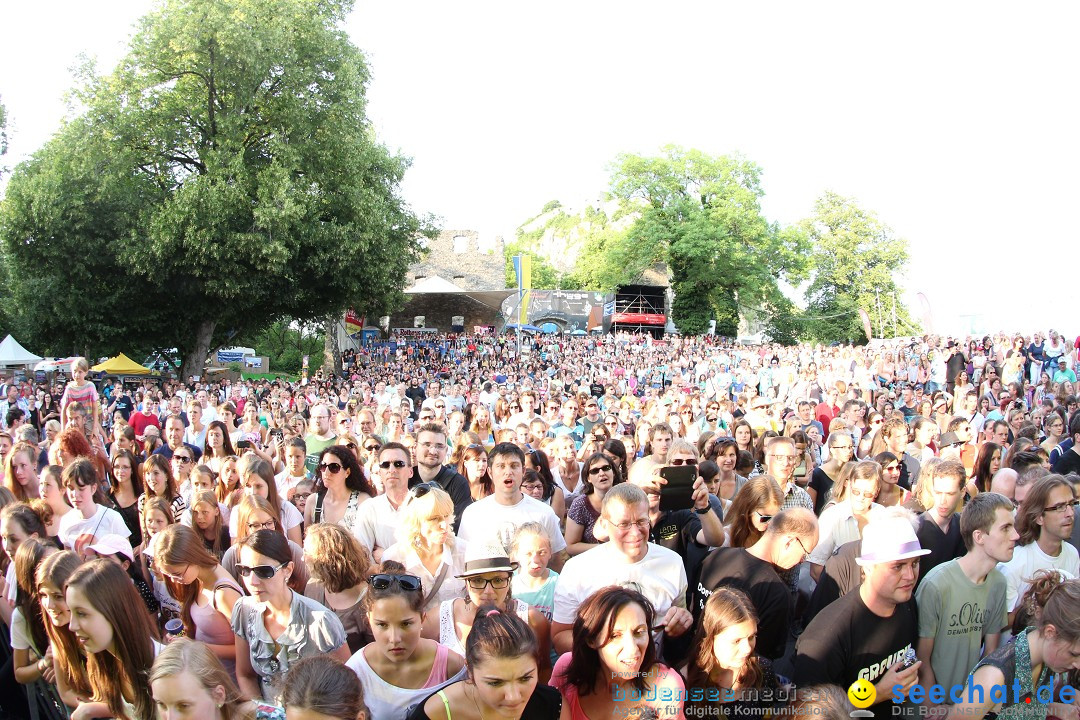 Lena + Glasperlenspiel am Hohentwielfestival: Singen, 18.07.2013