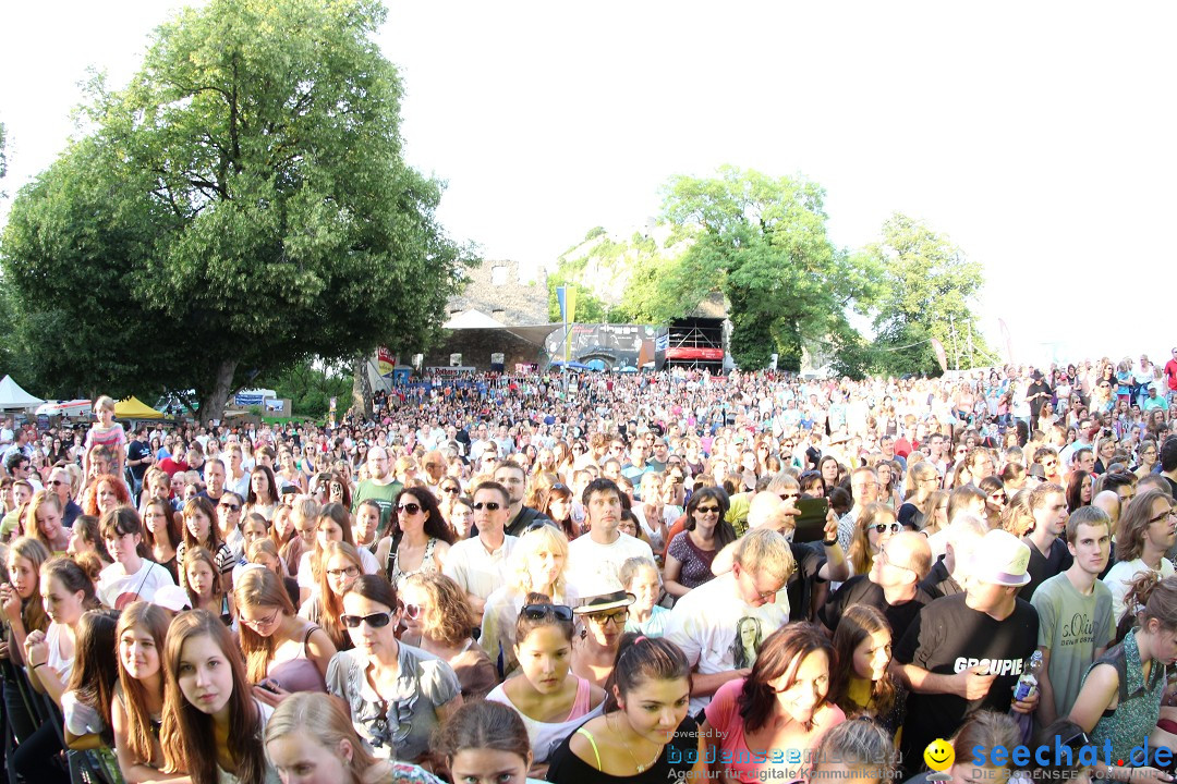 Lena + Glasperlenspiel am Hohentwielfestival: Singen, 18.07.2013