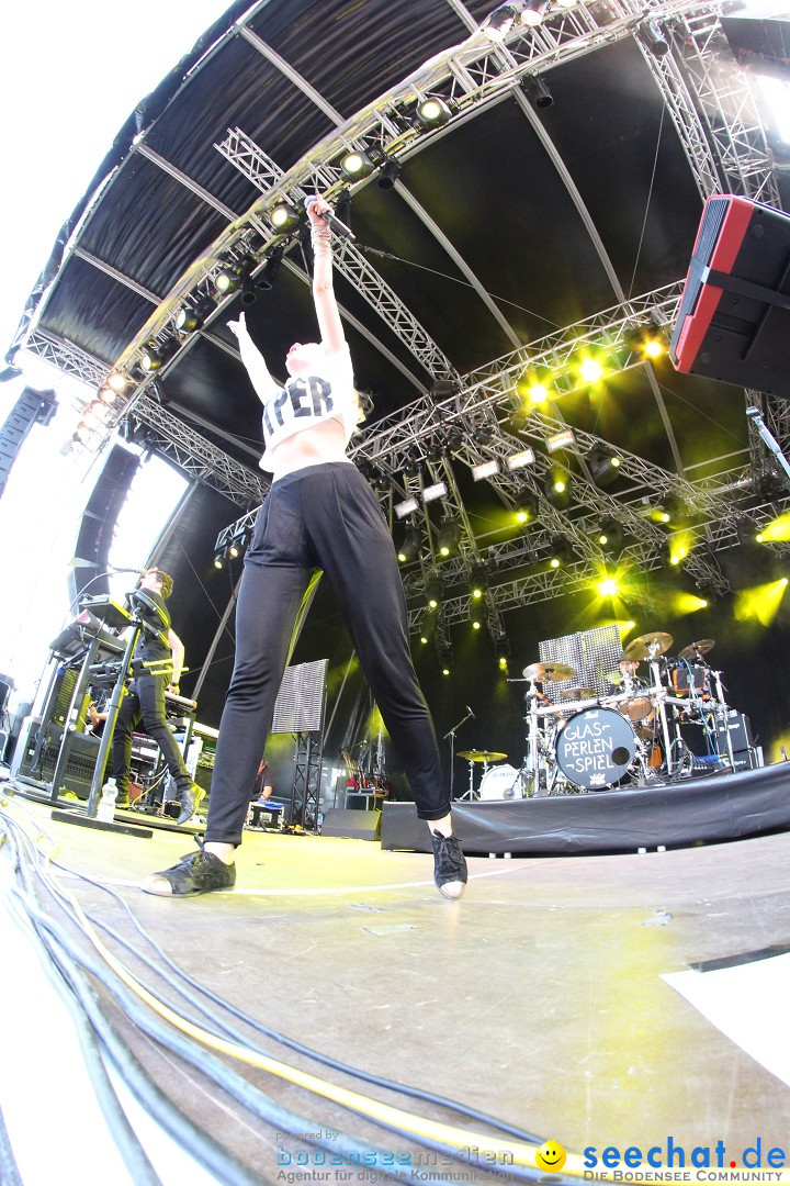 Lena + Glasperlenspiel am Hohentwielfestival: Singen, 18.07.2013