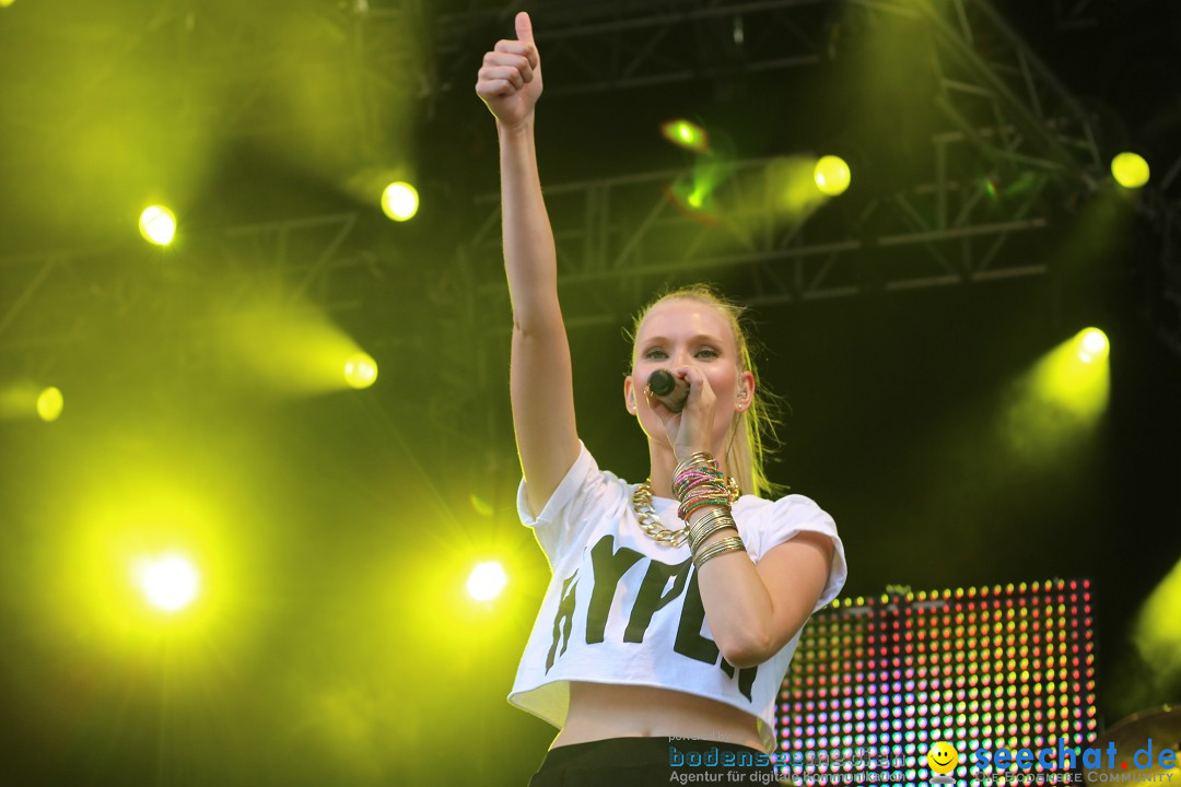 Lena + Glasperlenspiel am Hohentwielfestival: Singen, 18.07.2013